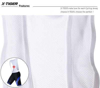 Conjunto de Ciclismo Profesional con Tirantes para Hombre - Image 7