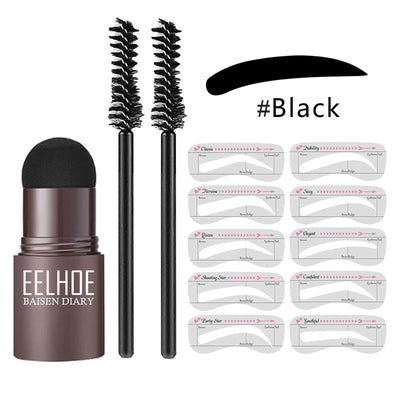 Set de Moldes para Cejas con Polvo de Maquillaje - Image 33