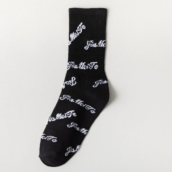 Calcetines Universitarios Estilo Japonés con Personajes Animados para Otoño e Invierno