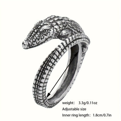 Anillo de Declaración Retro Unisex con Diseño Nicho Exclusivo - Image 7