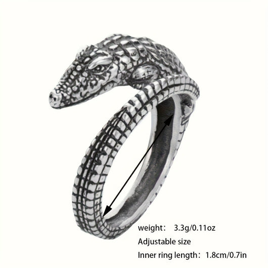 Anillo de Declaración Retro Unisex con Diseño Nicho Exclusivo - Image 7