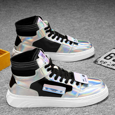Zapatillas Altas Blancas Personalizables - Estilo Urbano Versátil - Image 13