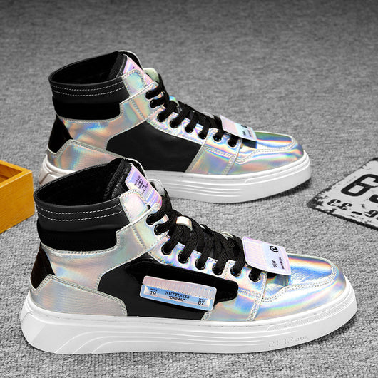 Zapatillas Altas Blancas Personalizables - Estilo Urbano Versátil - Image 13