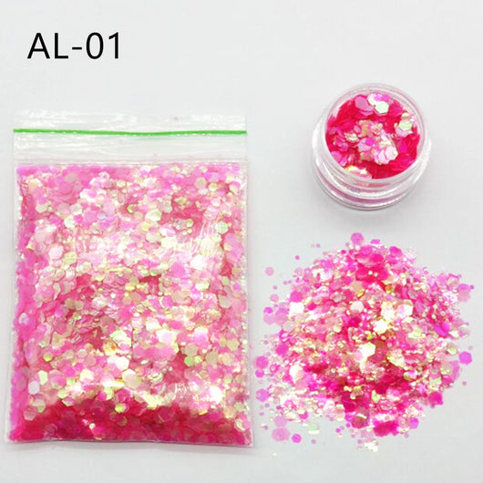 Lentejuelas Mixtas para Uñas 10g - Purpurina Artística Premium - Image 5