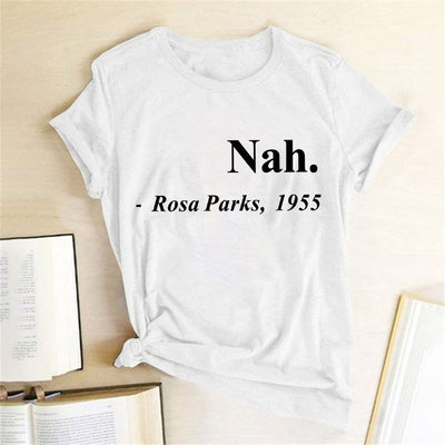 Playera Estampada para Mujer con Patrón de Dibujos Multicolor - Image 12