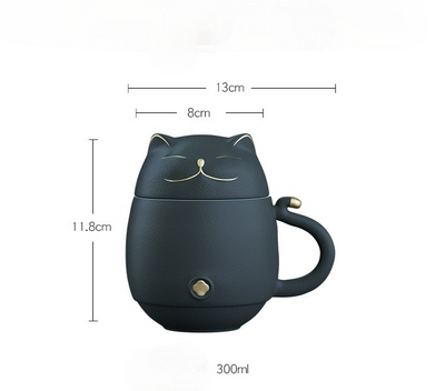 Set de Té Portátil Gato de la Suerte para Viajeros de Negocios - Image 14