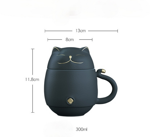 Set de Té Portátil Gato de la Suerte para Viajeros de Negocios - Image 14