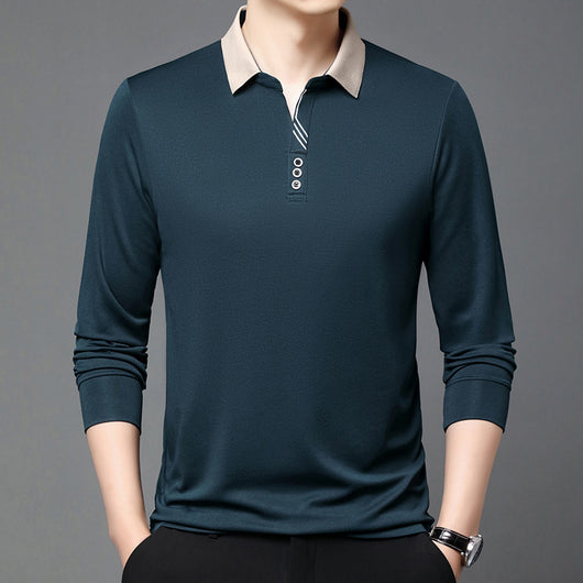 Camiseta Casual Hombre Cuello Solapa - Transpirable y Suave al Tacto - Image 12