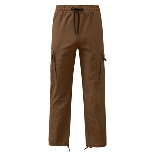Pantalones Casuales con Múltiples Bolsillos y Cordón Ajustable - Image 43