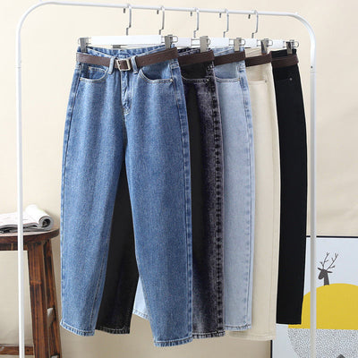 Jeans Harem Cintura Alta para Mujer - Colección Otoño
