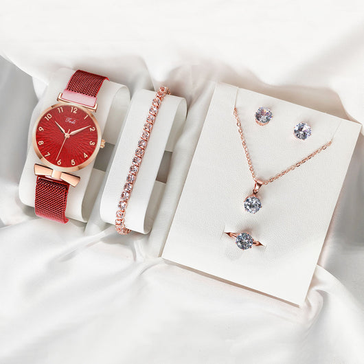 Juego Completo de Reloj de Cuarzo con Accesorios para Regalo - Image 10