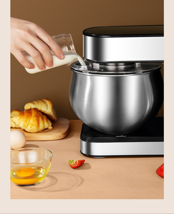 Amasadora Automática Compacta para Cocina - Mezcladora de Harinas y Masas