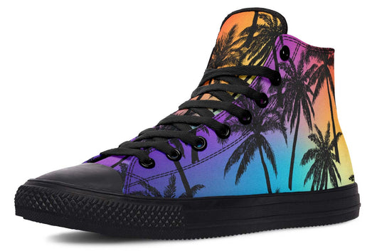 Zapatillas Canvas Altas con Estampado de Pareja - Image 12