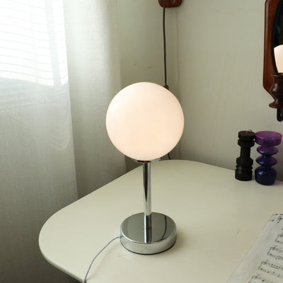 Lámpara de Mesa Retro con Hierro Forjado y Cristal - Image 8