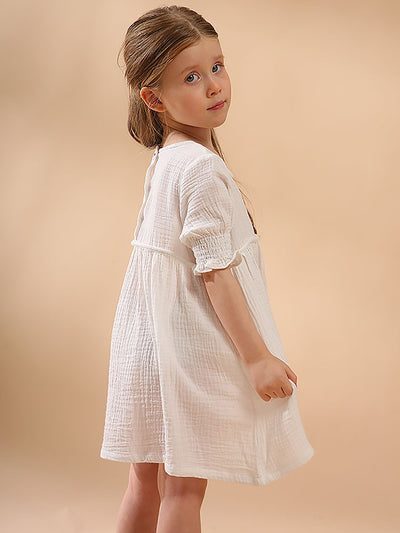 Vestido Niña Algodón Doble Capa - Confort y Estilo - Image 9