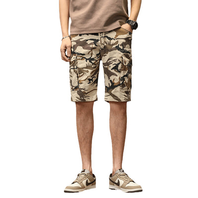 Shorts Cargo Retro Sueltos para Hombre con Múltiples Bolsillos - Image 5