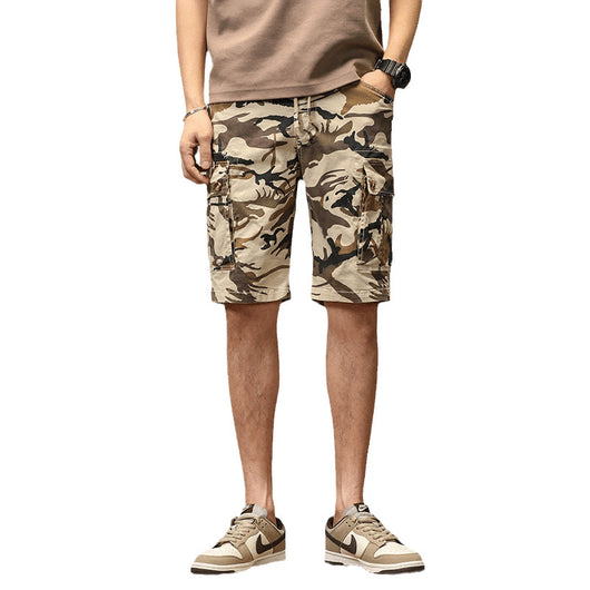 Shorts Cargo Retro Sueltos para Hombre con Múltiples Bolsillos - Image 5