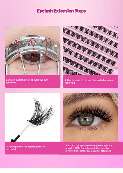Kit DIY de Pestañas Individuales Segmentadas - Image 16