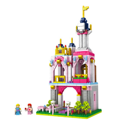 Castillo de Bloques para Niñas - Juguete Educativo de Construcción - Image 4