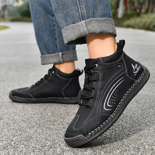 Zapatos de Moda Talla Grande para Hombre con Suela Cosida a Mano - Image 17