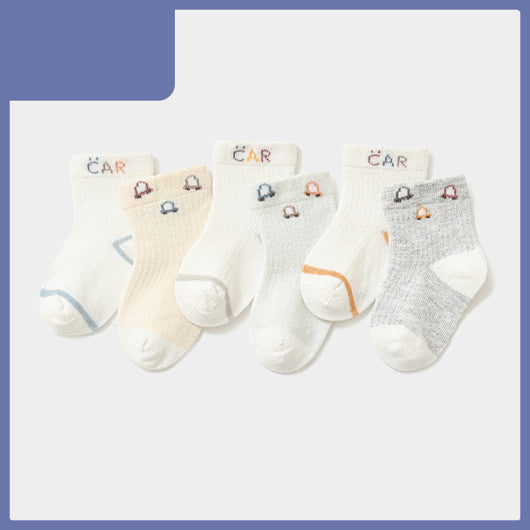 Calcetines de Encaje sin Costuras para Bebé Recién Nacido - Comodidad de Verano - Image 9