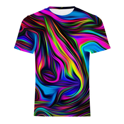 Playera Casual Hombre con Estampado Digital Cuello Redondo - Image 6