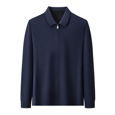 Conjunto de Dos Piezas para Hombre: Cardigan con Cierre y Pantalones Trendy Otoño - Image 5
