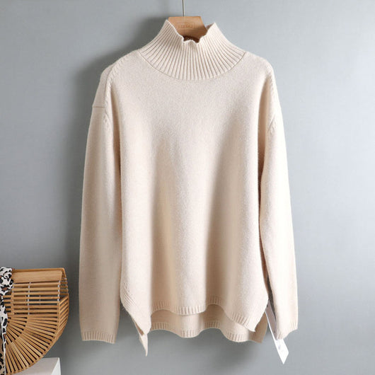 Suéter Oversize Básico para Otoño e Invierno - Image 10