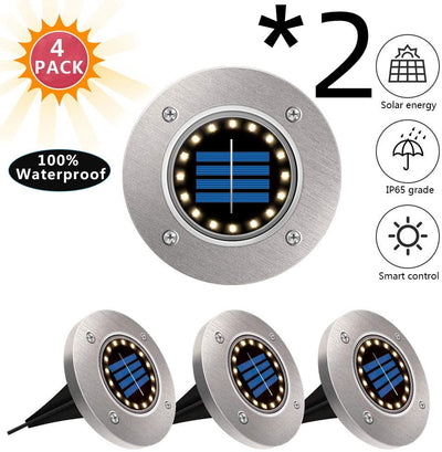 Luces Solares de Jardín Impermeables con 8 LEDs - Image 15