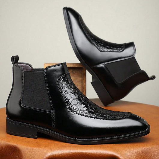 Botas Martin Ejecutivas de Caña Media - Punta Afilada y Versátil para Hombre - Image 9