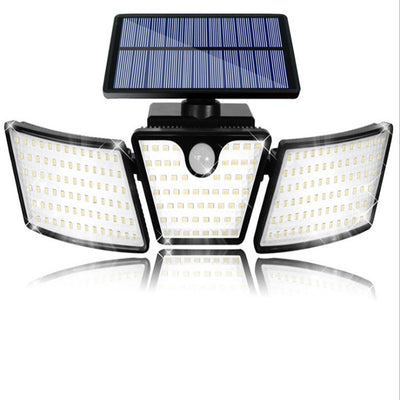 Lámpara Solar Exterior con Sensor de Movimiento Multi Cabezal - Image 2