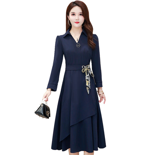 Falda Midi Elegante para Mamás con Cintura Ajustada - Image 15