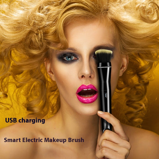 Set de Brochas Cosméticas Eléctricas con Carga USB
