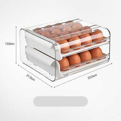 Organizador de Huevos con Cajón Deslizable para Refrigerador - Image 14