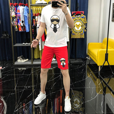 Conjunto de Camiseta y Shorts Estilo Europeo Street Fashion - Image 12