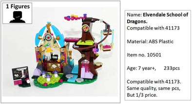 Bloques de Construcción Escuela de Dragones Elf Series Girl 41173 - Image 9