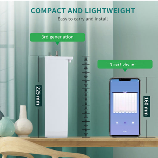 Cortinas Inteligentes Motorizadas con Control por Voz y Batería Recargable - Image 19