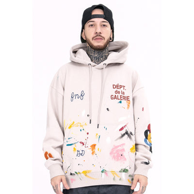Sudadera Hip Hop Distressed Vintage con Splash de Graffiti Unisex - Image 6