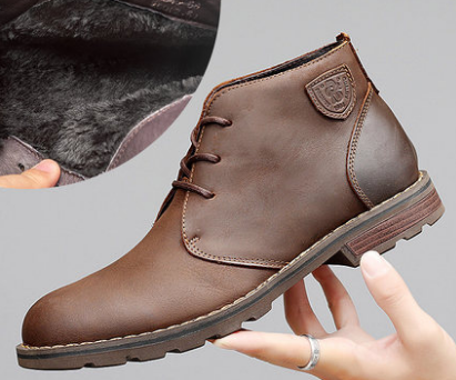 Botas Doc Martens Casual Cuero Crazy Horse Punta Redonda - Image 13
