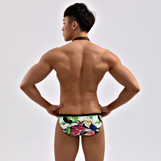 Bóxer de Baño Floral Cintura Baja para Hombre - Image 18