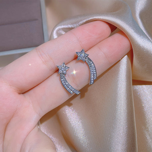 Juego de Joyas Nupciales Luxury en Plata 925 Esterlina con Diseño de Estrella - Image 9