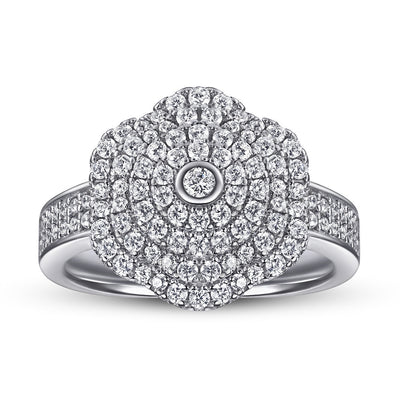 Anillo de Plata 925 con Circones Incrustados - Diseño Exagerado - Image 9