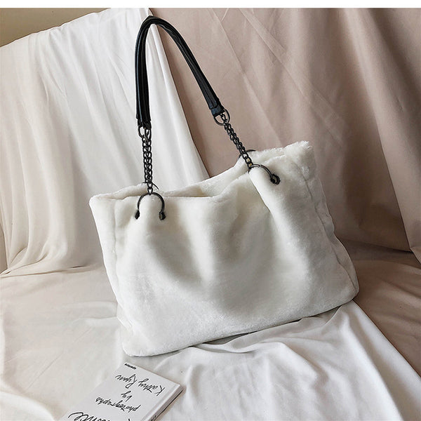 Bolso de Hombro Tote con Cadena - Gran Capacidad y Estilo
