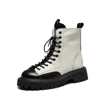 Bota Motociclista Estilo Británico Suela Gruesa Versátil - Image 5