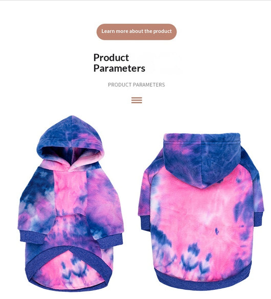 Sudadera Tie-Dye para Perros Pequeños, Medianos y Grandes - Image 18