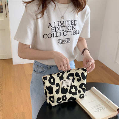 Bolso de Lona con Estampado Animal y Gran Capacidad - Image 12
