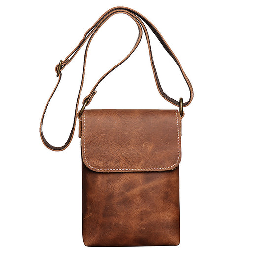 Bolso Bandolera Unisex de Cuero Crazy Horse Premium - Image 11