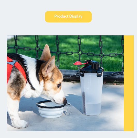 Comedero Portátil Plegable para Perros con Bebedero Colgante - Image 28