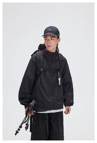 Chamarra Deportiva Ligera con Capucha para Hombre - Image 38