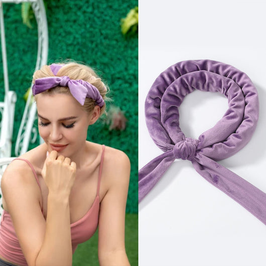 Rizador de Cabello Extenso con Moño - Ondas sin Calor para Dormir - Image 26
